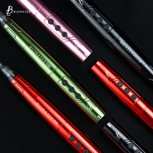 Kits <span class=keywords><strong>de</strong></span> pluma <span class=keywords><strong>de</strong></span> máquina <span class=keywords><strong>de</strong></span> tatuaje con batería inalámbrica Biomaser para maquillaje arte corporal tatuaje SMP Dermografo Micropigmentacion - Product Image 2