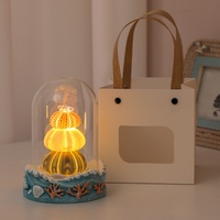 Veilleuse Épine de Mer en Résine, Kit DIY Coquillage Fait Main, Décoration de Bureau USB, Cadeau