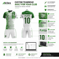 Tenues de football personnalisées, réapprovisionnement facile, faible MOQ, noms et numéros de joueurs personnalisés, uniformes de clubs, fournisseurs pour académies