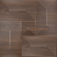 Panneau mural 3D en PVC effet bois géométrique moderne de luxe, écologique, imperméable, durable, antistatique, résistant à l'humidité, pour la maison