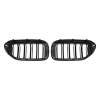 Kisi Bumper depan mobil gaya M, kisi tengah hitam mengkilap untuk BMW Seri 5 G30 F90 M5 2018 2019 2020