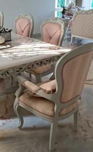 Ensemble de table à manger de luxe italienne moderne de qualité supérieure pour 8 personnes, pour une décoration intérieure de luxe, disponible au meilleur prix - Product Image 2