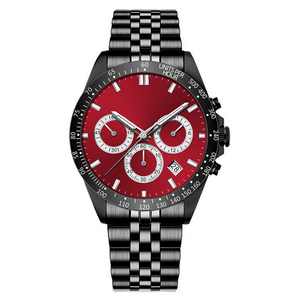 Reloj Cronógrafo Deportivo de Lujo, Acero Inoxidable 316L, Zafiro, Resistente al Agua, Logotipo Personalizado, Fabricación OEM/ODM en China - Product Image 3