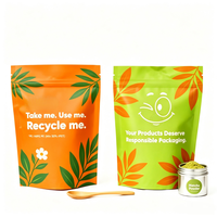 Op maat gedrukte voedselverpakkingen noten gedroogd fruit snack doypack aluminiumfolie plastic geurdicht ziplock staande pouch mylar zak
