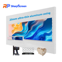 Panneau mural LED d'intérieur facile à installer 640*480mm P1.25/P1.53/P1.86/P2/P2.5 Écran LED couleur pleine HD Mur vidéo LED Animation numérique