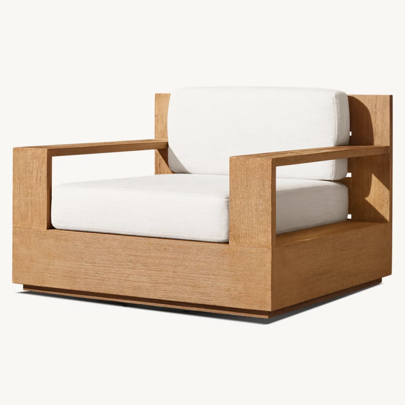 Classic garden set Luxury Teak Outdoor Furniture Set Modern solid wood Patio Furniture Garden Sofa Set