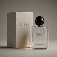 Flacons de parfum en verre personnalisés de 30 ml, 50 ml, 100 ml, flacons de parfum vides avec vaporisateur, flacons de parfum en verre de luxe OEM pour hommes