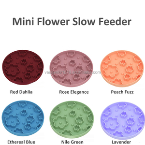 VaryWell 2026 Bol de Mangeoire Lente Rose pour Animaux de Compagnie, Accessoire Écologique Antidérapant pour Chats, Tapis de Léchage pour Chiens - Product Image 2