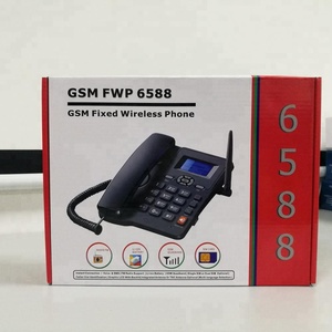 Téléphone de bureau GSM avec carte <span class=keywords><strong>SIM</strong></span>, <span class=keywords><strong>2</strong></span> cartes <span class=keywords><strong>SIM</strong></span>, 2G ou 3G - Product Image 4