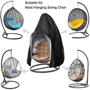 <span class=keywords><strong>Housse</strong></span> de <span class=keywords><strong>protection</strong></span> anti-poussière en tissu Oxford pour mobilier de jardin extérieur, <span class=keywords><strong>housse</strong></span> pour chaise suspendue en forme d'œuf - Product Image 3