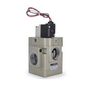 SMC型VG342-5G-20A系列三通电磁阀G RC NPT 1/2 <span class=keywords><strong>3</strong></span>/4 1空气控制防尘先导操作座阀 - Product Image 2