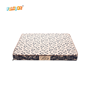 Famipet fabricante personalizado cómodo rectángulo de espuma viscoelástica perro cajón cama colchón ortopédico perro cama lavable con cubierta extraíble - Product Image 5