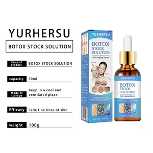 Private label Skin care Serum Hyaluronic Acid Moisturizing Anti Aging Reduces Wrinkles Organic Retinol Serum