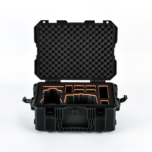 GLARY IP67 Waterproof Hard Shell UAV Drone Storage <strong>Case</strong> Shockproof Rugged Protective Plastic Drone <strong>Case</strong> Box <strong>with</strong> EVA <strong>Foam</strong> - Product Image 2
