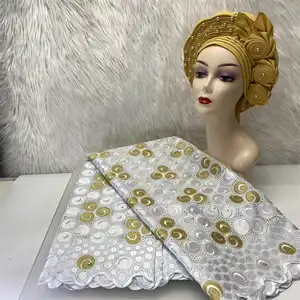 Mũ Tự Động Aso Oke Ren 2023 Cotton