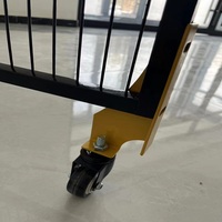 Máquina de esgrima de seguridad de almacén, panel de protección, valla de taller con técnica de tejido soldado, modelado 3D, vallas deportivas
