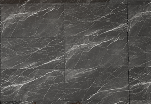 Baldosa de Piedra Negra de Lujo 600*1200, Aspecto de Mármol con Vetas Blancas de Alto Brillo, Baldosa Moderna para Suelos de Villas, Antideslizante, Losa Grande - Product Image 3