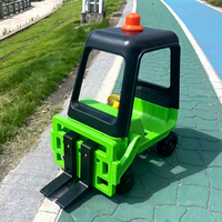 Chariot élévateur à fourche pour enfants Moetry, sans moteur, véhicule de construction, en plastique écologique, utilisation intérieure/extérieure, haute qualité, développement des compétences motrices