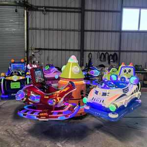 Fairground trẻ em đi xe trên máy bay điện Carousel công viên giải trí cưỡi cũ - Product Image 6