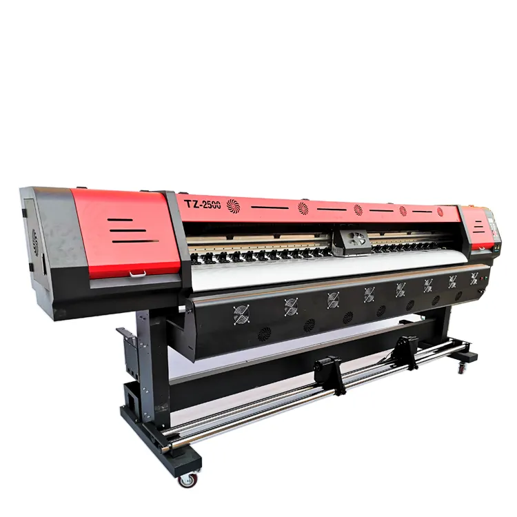 2023 new look low price for small customer business 2.6m inkjet printer and xp600 head