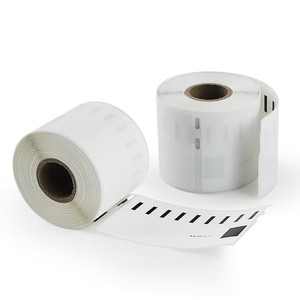4x6 Inch Dymo Label Coating <b>Printing</b> <b>Paper</b> Printer Rolls Thermal Self Adhesive Waterproof Oil Proof Customized Logo Supermarket - Product Image 1