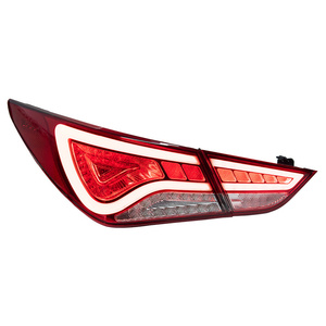Veidt Apto para Hyundai Sonata <span class=keywords><strong>8</strong></span> 2011-2014, Conjunto de Luces Traseras, Luz de Conducción LED Modificada para Sonata <span class=keywords><strong>8</strong></span>, Luz de Freno - Product Image 1