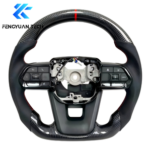 Volante de Fibra de Carbono Forjado Personalizado para <span class=keywords><strong>Toyota</strong></span> Crown <span class=keywords><strong>Gt86</strong></span> Camry2012 Corollaire Hilux <span class=keywords><strong>Gr</strong></span> <span class=keywords><strong>Sport</strong></span> Supra Land Cruiser 200 - Product Image 5