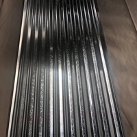 Tôle de toiture en acier galvanisé de 0,5 mm d'épaisseur / Tôle de toiture en zinc / Tôle ondulée en métal Prix par feuille / Poids / Plaque de plafond en fer