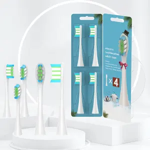 Fabrieksverkoop Smart Aanpassen Raun O Schone Sonische Elektrische Tandenborstel Vervangende Koppen