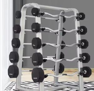 מסחרי 5 זוגות זרוע קבועה זרוע זרוע קבועה להגדיר מתכת קטנה מדף חדר כושר & מתלים יצרן מתלים - Product Image 1