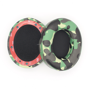 Coussinets d'oreille de remplacement Offres Spéciales de livraison rapide pour <span class=keywords><strong>casque</strong></span> sans fil Studio 2.0 3.0 avec cuir protéiné de haute qualité - Product Image 2