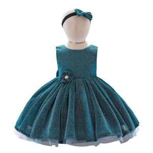 ชุดเดรสเจ้าหญิงน่า<span class=keywords><strong>รัก</strong></span>ขายดี พร้อมโบว์ประดับดาวระยิบระยับ สร้างบรรยากาศคริสต์มาส - Product Image 1