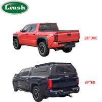 4x4 accessoire pick-up arrière coffre Modification qualité arrière trois portes Tonneau hayon couvercle couvercle pour Toyota Tacoma TRD N400