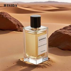 Quảng trường sang trọng thiết kế chai nước hoa thủy tinh 30ml 50ml <span class=keywords><strong>100ml</strong></span> rõ ràng chai nước hoa rỗng với nắp vàng - Product Image 4