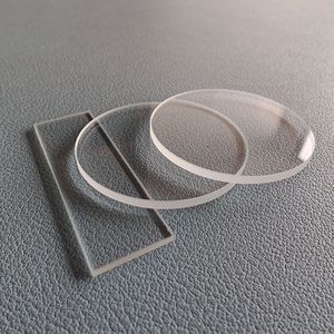 Plaquettes de verre borosilicate optique trempé transparent de haute qualité OEM, 2 mm d'épaisseur, résistantes aux hautes températures pour usage instrumentaire - Product Image 2