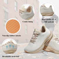 Chaussures de sport unisexe à lacets, style pieds nus, avec embout large, zéro drop, légères, antidérapantes et respirantes, pour la course sur route et la salle de sport