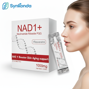 Integratore Liquido OEM NAD+ 1000mg NR PQQ Resveratrolo per la Cura del Viso Femminile, Gusto Frutta, 30 Bustine, Supporto Anti-Invecchiamento della Pelle - Product Image 1
