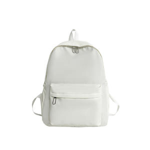 New Fashion Style Soft Fabric Girls School <b>Backpack</b> Solid Color Teenagers <b>Casual</b> Daily Pack Student Gift <b>Backpack</b> - Product Image 6