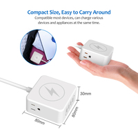 Vente en gros de rallonges USB portables multiprises avec chargement sans fil pour iPhone Prises électriques US Type NFC SDK Connectivité