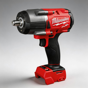 <span class=keywords><strong>Llave</strong></span> de <span class=keywords><strong>Impacto</strong></span> Profesional <span class=keywords><strong>Milwaukee</strong></span> M18 Fuel de 18V y 1200N.m de Alto Torque con Cabezal Cuadrado de 1/2 Pulgada, Color Rojo, para Reparación de Automóviles, Altamente Recomendada - Product Image 1