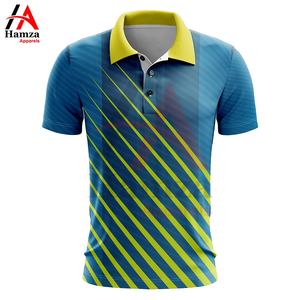 Hombres para Polo Tamaño personalizado y tela Color OEM Venta al por mayor Nuevo diseño Sublimación Impreso Lienzo - Product Image 4