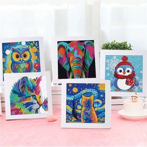Kit de Peinture Diamant 18x18cm, Toile Complète à Broder, DIY, Livraison Rapide, Vente en Gros pour <span class=keywords><strong>D</strong></span>écoration Maison et Cadeau - Product Image 6
