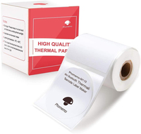 Rouleau de papier thermique multifonctionnel M110/M200, autocollant carré pour phomemo M110 et phomemo M200