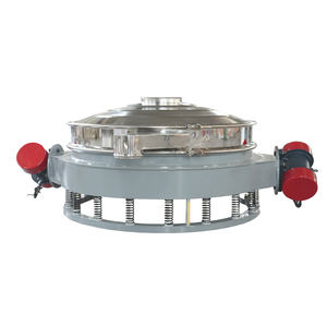 Stofvrije directe afvoer roestvrij staal 304 horizontale motor trilzeef 2-500 mesh automatische poederkorrelzeef - Product Image 2