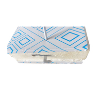 Panneau sandwich isolé en GFRP/GRP/FRP/fibre de verre et mousse PU pour chambre froide, réfrigérateur, chambre froide à accès piétonnier, panneau PU