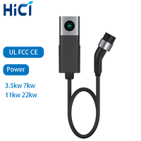 Cargador de Vehículos Eléctricos Solar HICI OEM ODM Tipo 2 Ocpp CA, Estación de Carga para Hogar con Pantalla