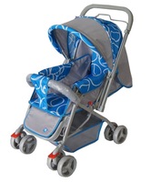 JXB 8008 Vente en gros d'usine Prix bon marché Peut s'asseoir ou s'allonger Poussette compacte pliante à une main 2 en 1 pour tout-petit