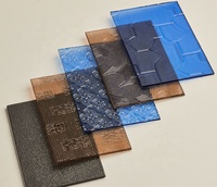 Vidrio Decorativo para Ventanas y Puertas de 3mm 4mm 5mm, Transparente, con Patrón Nashiji, para Dormitorio, Cocina, Ecológico