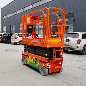 Plateforme de travail élévatrice à ciseaux autopropulsée portable FASITE, à batterie, avec élévateur hydraulique FZPT0608M (contactez notre service commercial) - Product Image 3