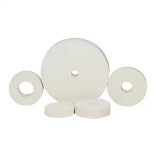 Tampon de polissage en laine douce blanche à crochets et boucles, 5 mm, haute dureté, pour voitures, navires, avions - Product Image 1
